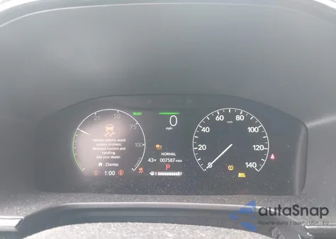 2025 Honda Cr-V Hybrid Sport Touring из США, поврежденный, VIN 7FARS6H93SE060483